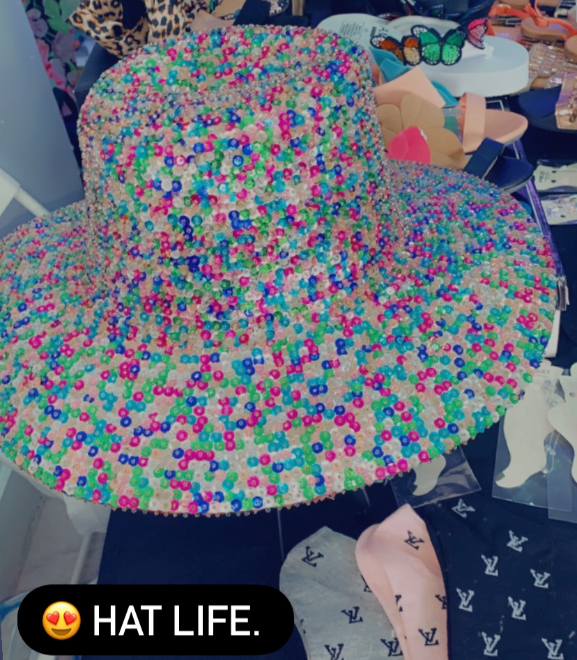 Multi Colored Sequence Hat