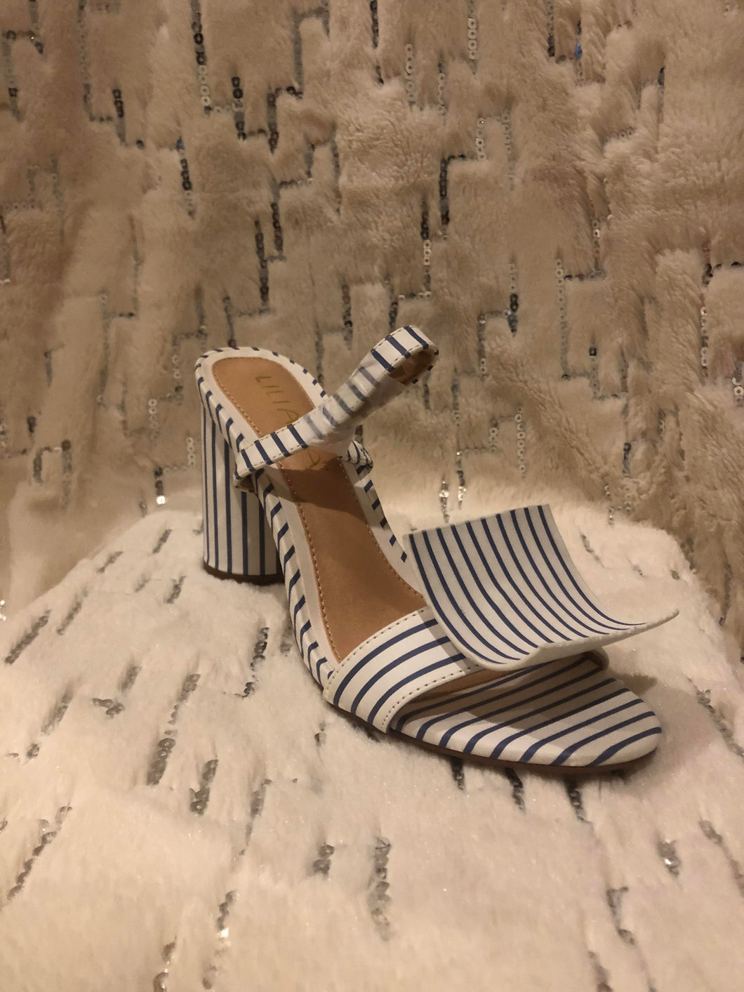 Pin Stripe Sandals