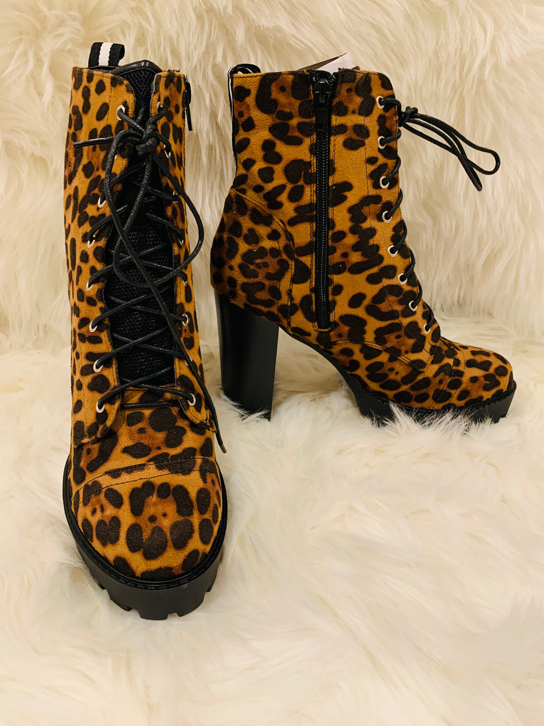 Leopard Print Bootie